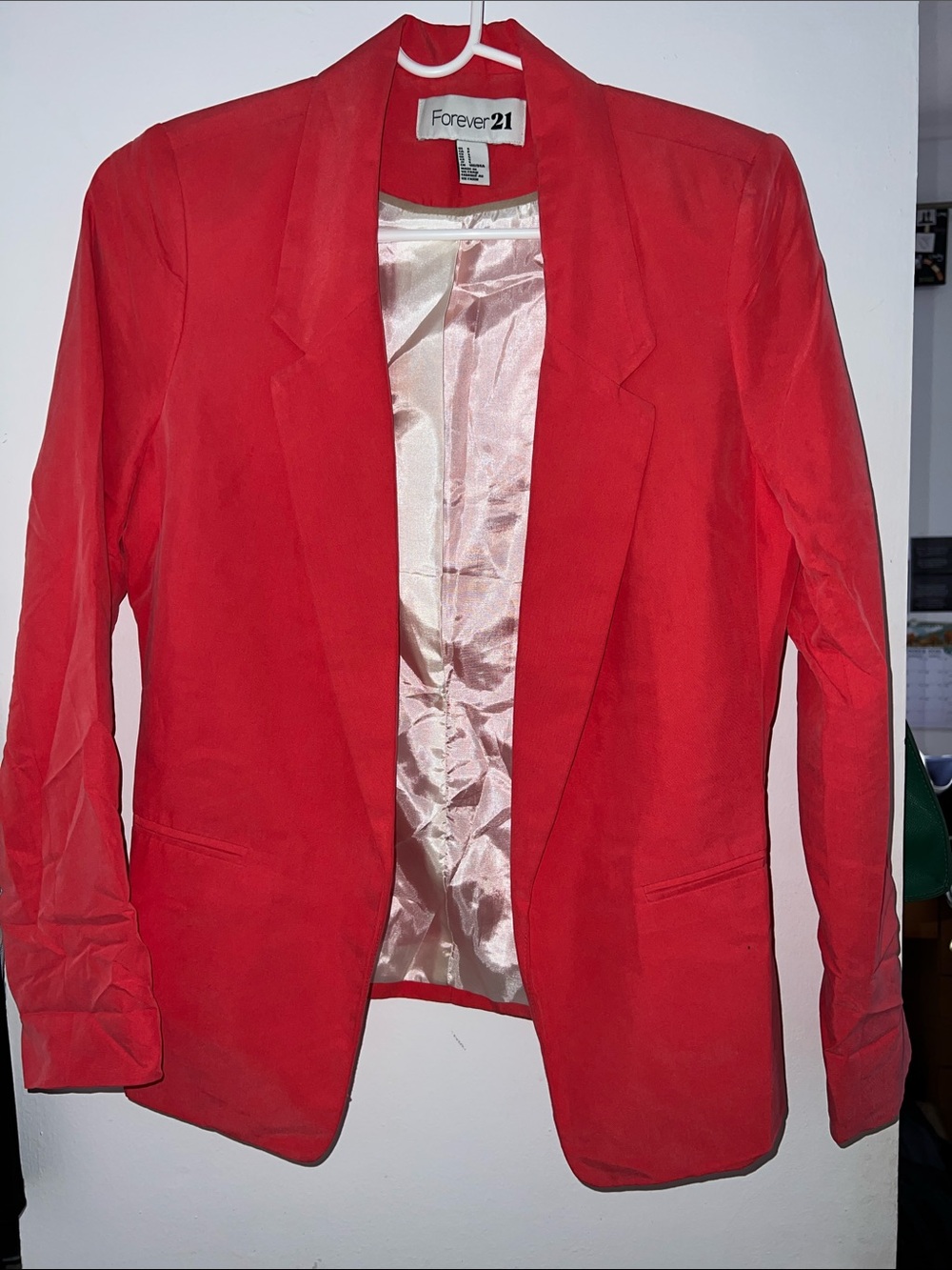 Forever 21 Bright Red Women's Blazer